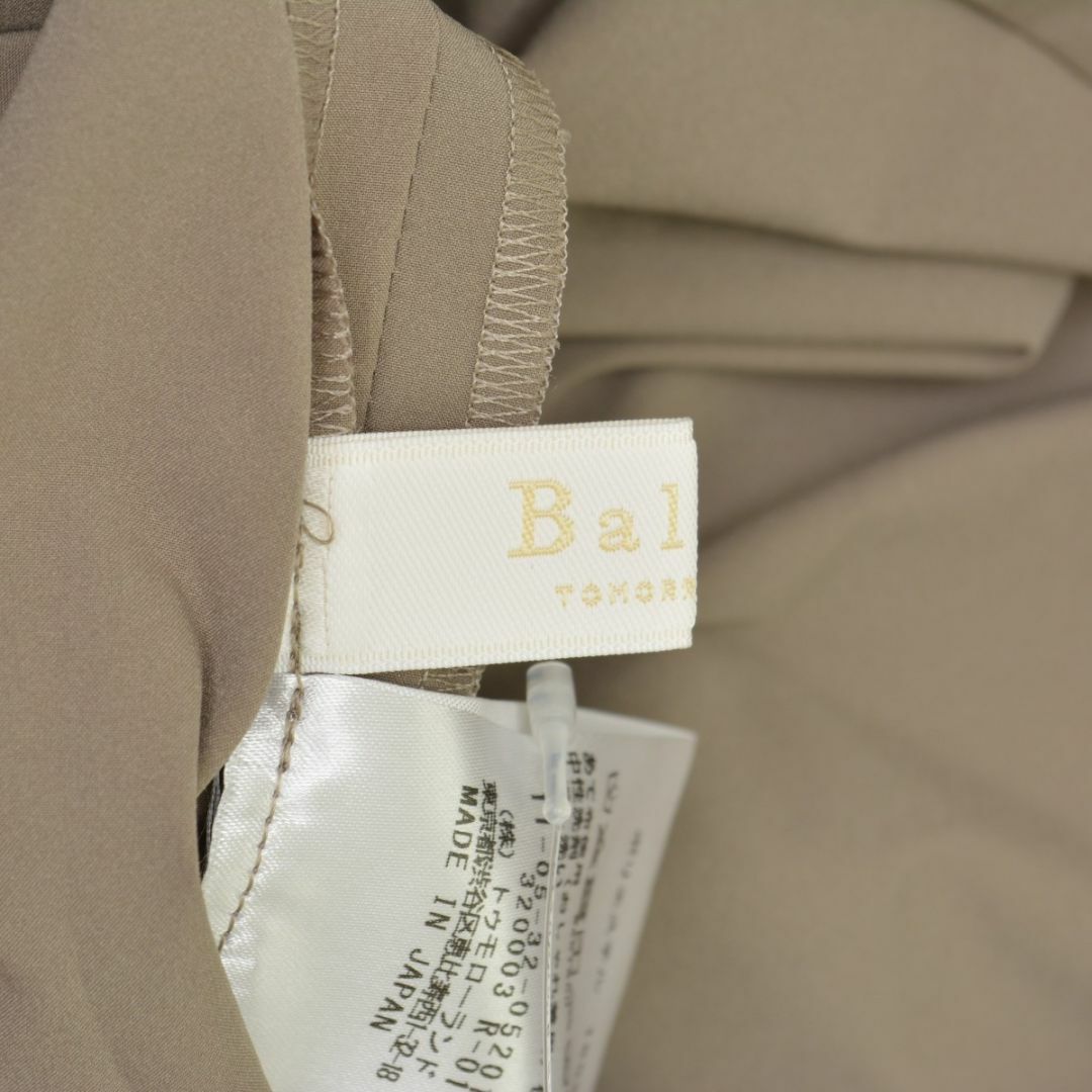 Ballsey(ボールジィ)の【BALLSEY】23SS ストレッチタフタ ランダムタック ロングスカート レディースのスカート(ロングスカート)の商品写真