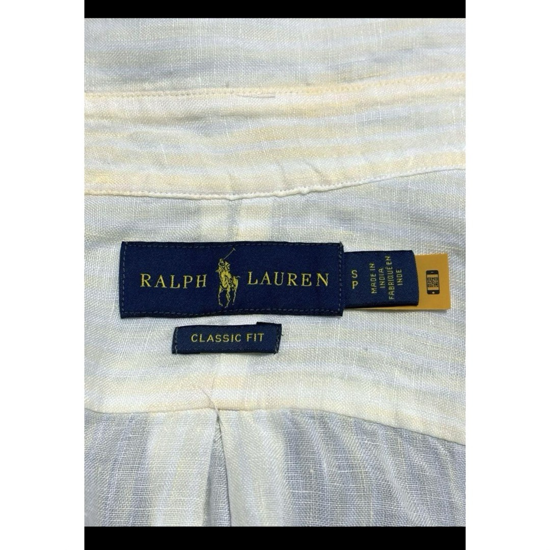 Ralph Lauren(ラルフローレン)の【最高級 リネン100%】 ラルフローレン シャツ ボタンダウン 長袖 1864 メンズのトップス(シャツ)の商品写真