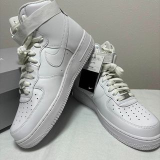 ナイキ(NIKE)のナイキ　エア　フォース　1 HIGH '07 ホワイト　白　CW2290-111(スニーカー)