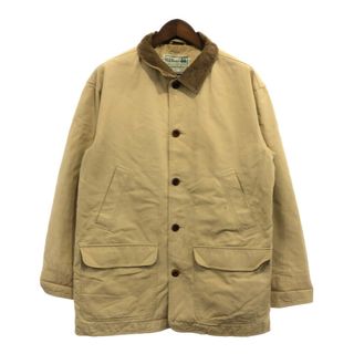 L.L.Bean エルエルビーン ハンティングジャケット アウトドア ベージュ (メンズ L) 中古 古着 P8998