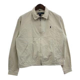 ポロラルフローレン(POLO RALPH LAUREN)のPolo by Ralph Lauren ポロ ラルフローレン コットン スイングトップ ワンポイントロゴ ベージュ (メンズ M) 中古 古着 P9004(その他)