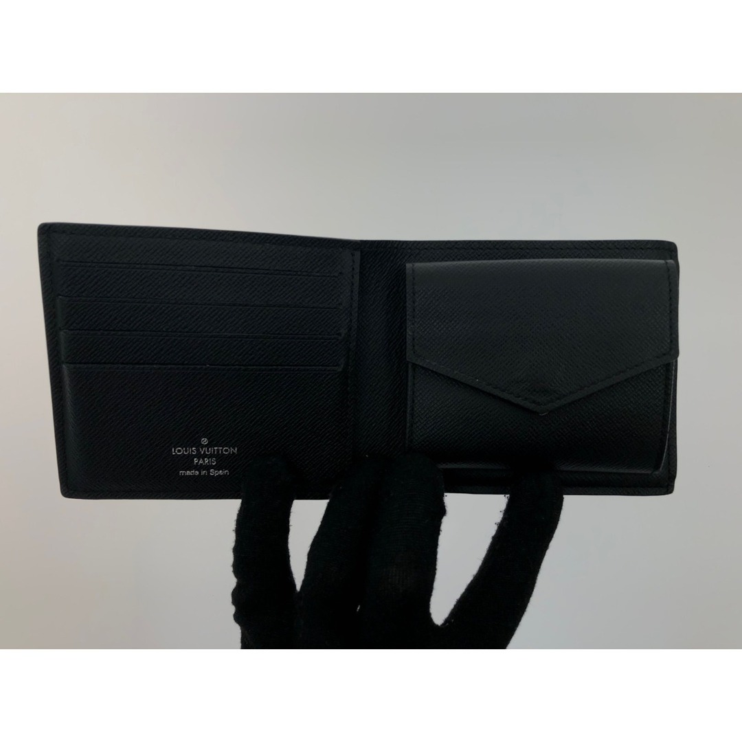 LOUIS VUITTON(ルイヴィトン)の▼▼LOUIS VUITTON ルイヴィトン メンズ 二つ折り財布 モノグラム ポルトフォイユ・マルコ NM M62545 ブラック ハンドメイドのファッション小物(財布)の商品写真