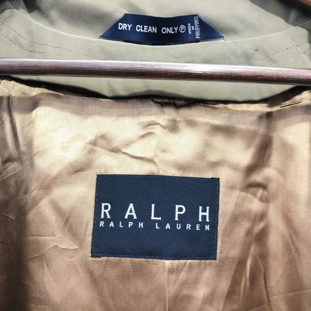 RALPH LAUREN ラルフローレン トレンチコート ベージュ (メンズ 44) 中古 古着 P9027 メンズのジャケット/アウター(トレンチコート)の商品写真