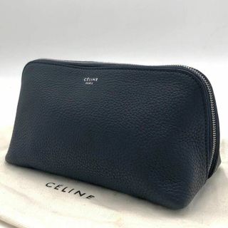 セリーヌ(celine)の［美品］セリーヌ CELINE ロゴ ポーチ メイク 小物入れ 化粧ポーチ(その他)