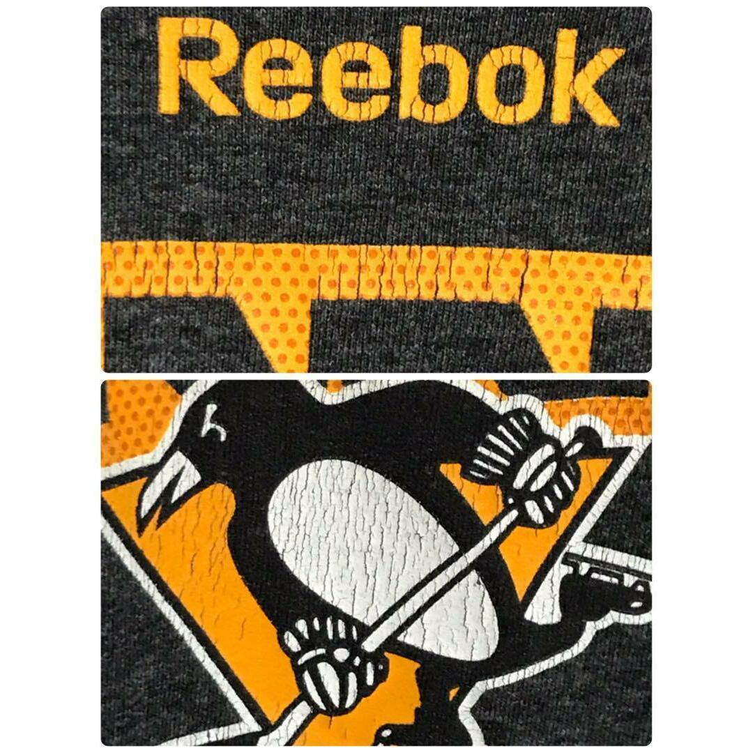 Reebok(リーボック)の【リーボック】ＮＨＬ　ピッツバーグ・ペンギンズ　チームTシャツ　C157 メンズのトップス(Tシャツ/カットソー(半袖/袖なし))の商品写真