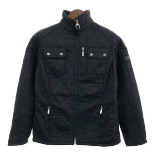 バーブァー(Barbour)のBarbour バブアー INTERNATIONAL トライアルズ キルト キルティング ジャケット ブラック (レディース 12) 中古 古着 P9052(その他)