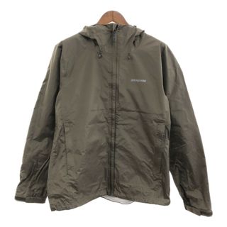 パタゴニア(patagonia)のpatagonia パタゴニア トレントシェル h2no ナイロン マウンテンパーカー アウトドア キャンプ ブラウン (メンズ XL) 中古 古着 P9131(マウンテンパーカー)