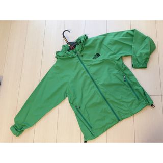 THE NORTH FACE - クリーニング済　ノースフェイス　140 グリーン　ウィンドブレーカー　羽織