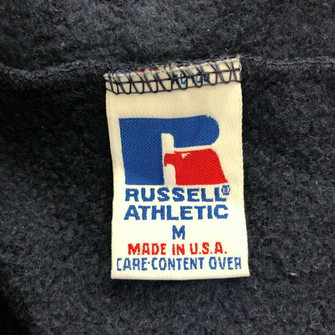 90年代 USA製 RUSSELL ATHLETIC ラッセル スウェットパンツ ネイビー (メンズ M) 中古 古着 P9138 メンズのパンツ(その他)の商品写真