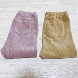 ユニクロ(UNIQLO)の【新品未使用】UNIQLO ユニクロ コーデュロイライクレギンス　2本セット(パンツ)