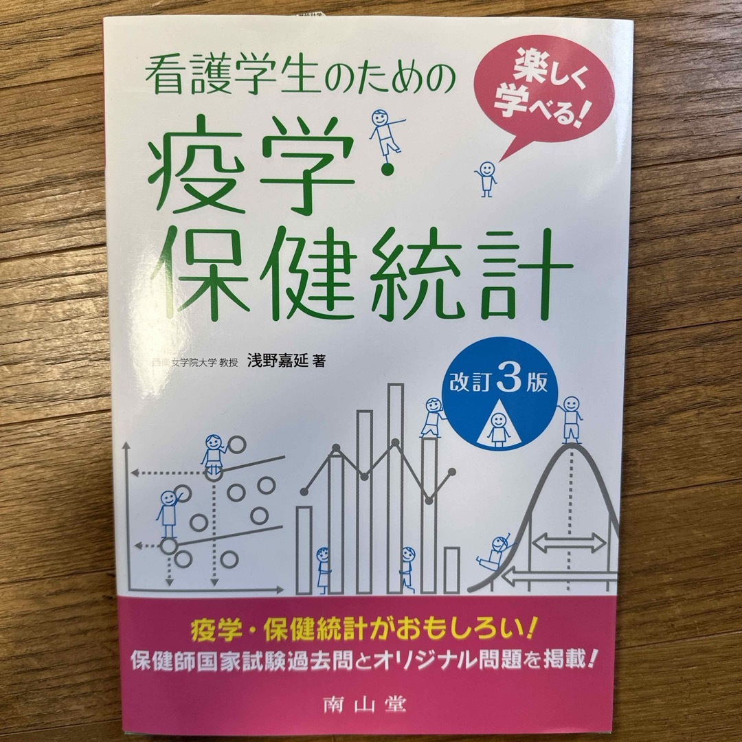 楽しく学べる！看護学生のための疫学・保健統計 エンタメ/ホビーの本(資格/検定)の商品写真