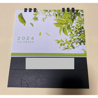 リーフ 植物【卓上カレンダー】ビジネスタイプ2024年 令和6年(カレンダー/スケジュール)