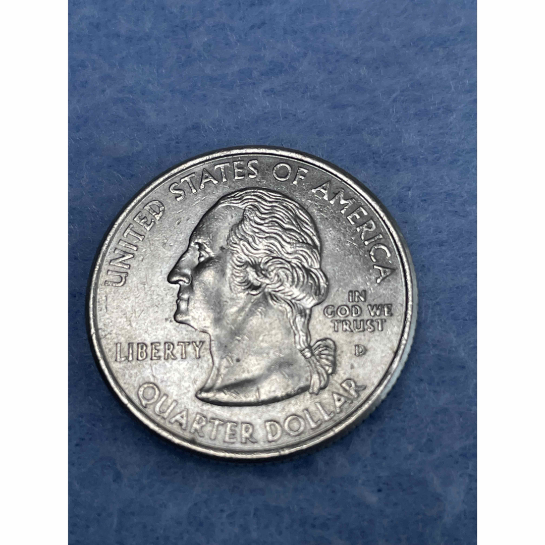 アメリカ25セント記念硬貨 Vermont2001-4-D エンタメ/ホビーの美術品/アンティーク(貨幣)の商品写真