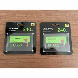 ADATA - ADATA 2.5インチSSD 240GB SATA x2