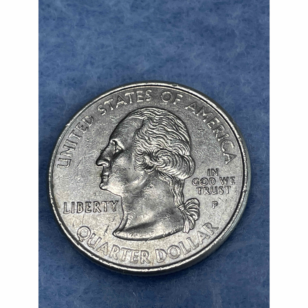 アメリカ25セント記念硬貨Rhode Island2001-3-P エンタメ/ホビーの美術品/アンティーク(貨幣)の商品写真