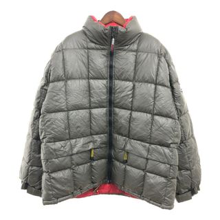 トミーヒルフィガー(TOMMY HILFIGER)の90年代 TOMMY HILFIGER トミーヒルフィガー OUTDOORS EXPEDITION ダウンジャケット アウトドア グレー (メンズ XXL) 中古 古着 P9186(その他)