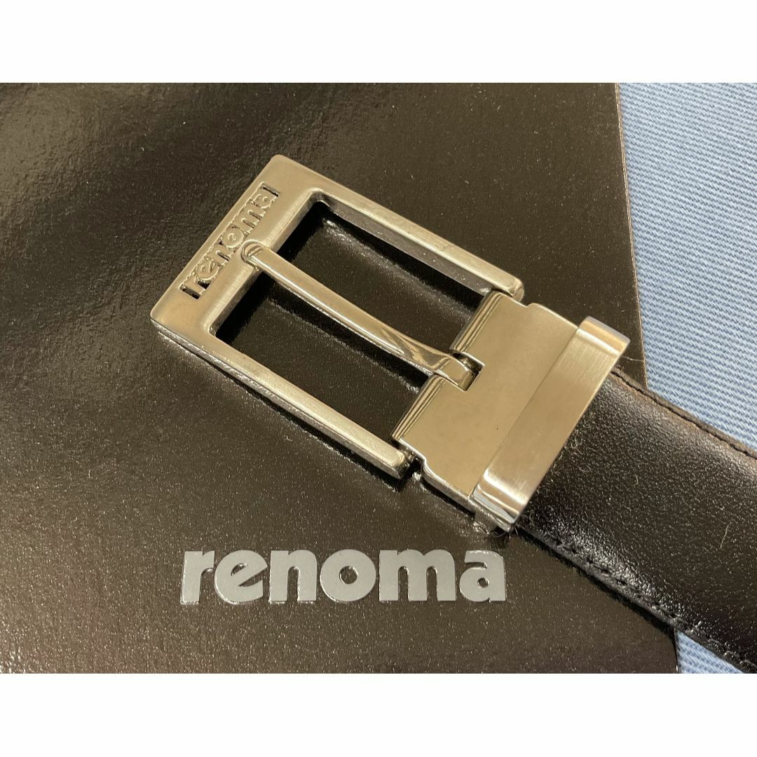RENOMA(レノマ)のレノマ　renoma　バックル 10　シルバー　サンプル見本　未使用　1点もの メンズのファッション小物(ベルト)の商品写真