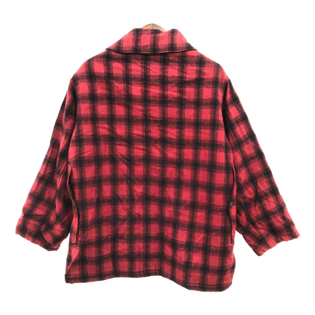 woolrich マッキーノ ジャケット バッファローチェック 70s 美品 WOOLRICH - 70年代 WOOLRICH ウールリッチ ウール マッキーノ