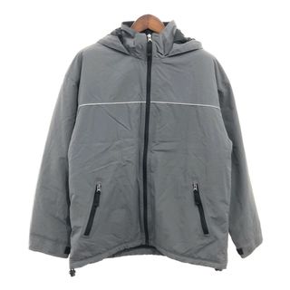 ギャップ(GAP)の90年代 GAP ギャップ ナイロン 中綿 フリースジャケット オールドギャップ OLD GAP グレー (メンズ L) 中古 古着 P9198(その他)