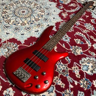 アイバニーズ(Ibanez)の【美品】Ibanez/SDGR SR300 アイバニーズ　レッド(エレキベース)