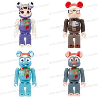 ベアブリック(BE@RBRICK)のA 4個セット Disney PIXAR Happyくじ ベアブリック TOY(その他)