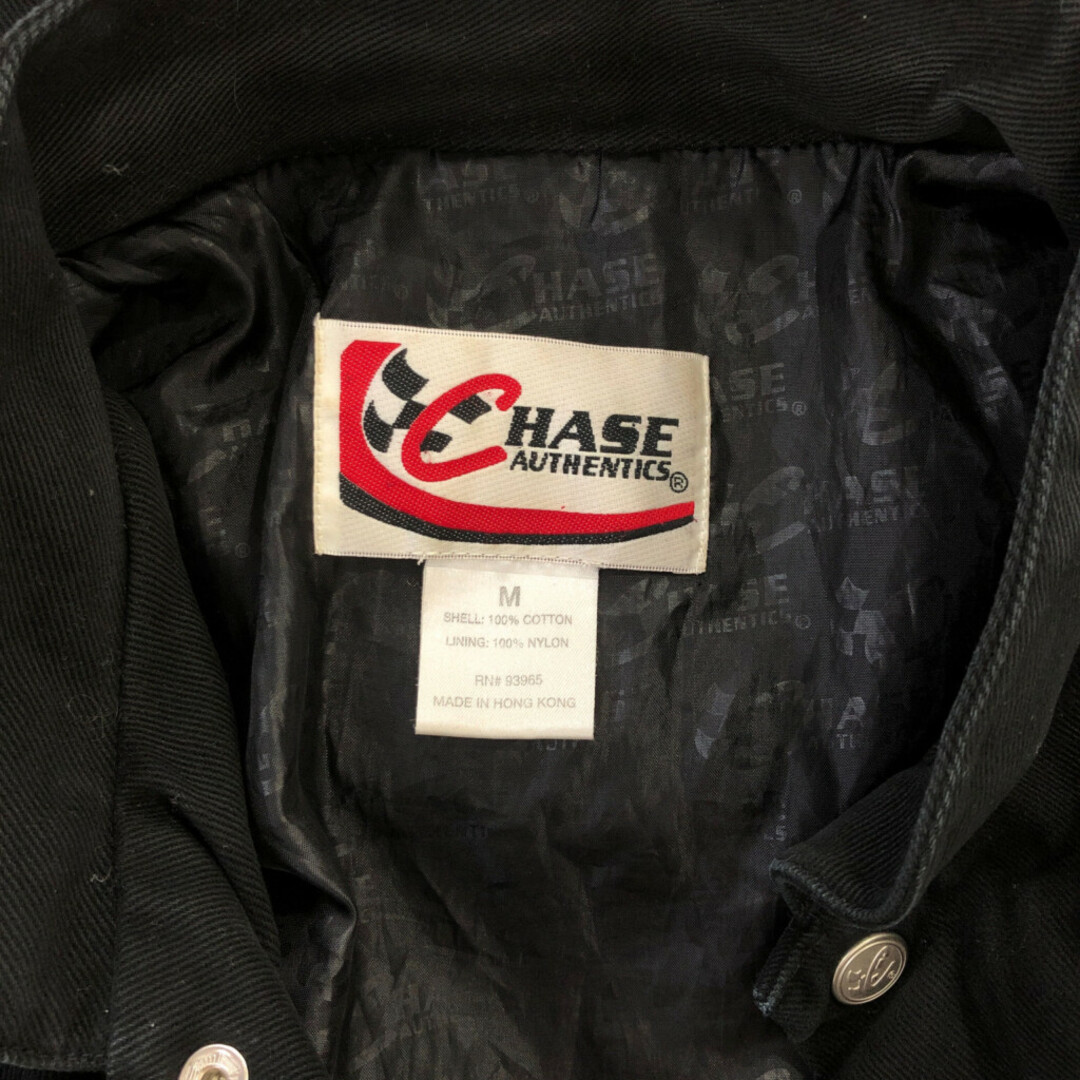 CHASE AUTHENTICS チェイス オーセンティック Budweiser バドワイザー コットン レーシングジャケット(メンズ M) 中古 古着 P9319 メンズのジャケット/アウター(その他)の商品写真