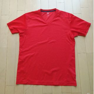 ユニクロ(UNIQLO)のユニクロ赤Tシャツ(Tシャツ/カットソー(半袖/袖なし))