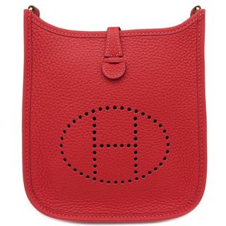 Hermes - エルメス HERMES ショルダーバッグ エヴリンTPM トリヨンクレマンス ヴァーミリオン ゴールド金具 新品 未使用 赤  B刻印（2023年製） 【箱】【中古】