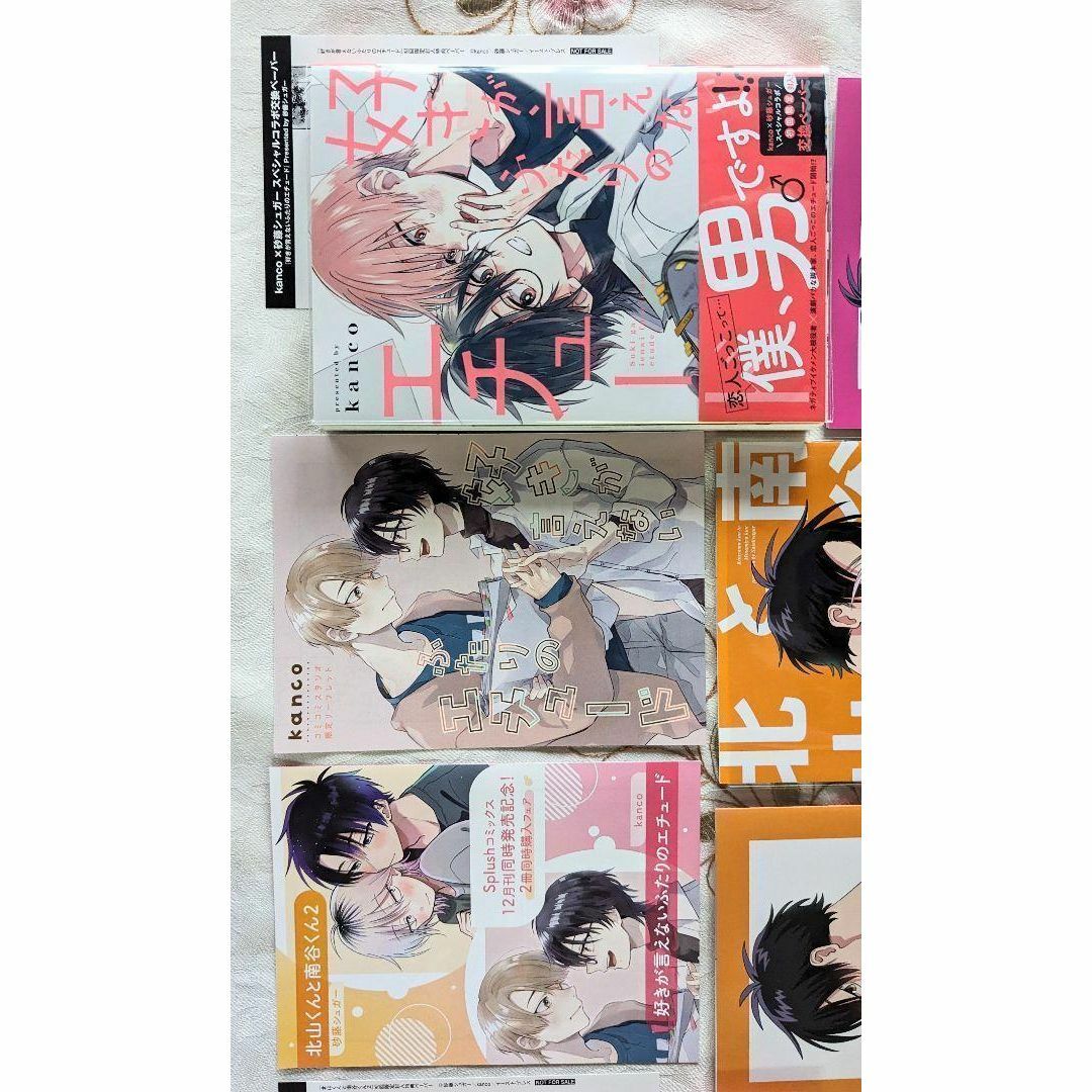 ドラマCD 6社17特典 北山くんと南谷くん1巻2巻 初版 帯付 小冊子 エンタメ/ホビーの漫画(ボーイズラブ(BL))の商品写真