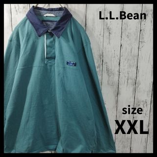 L.L.Bean - 【L.L.Bean】Rugby Shirt　D734