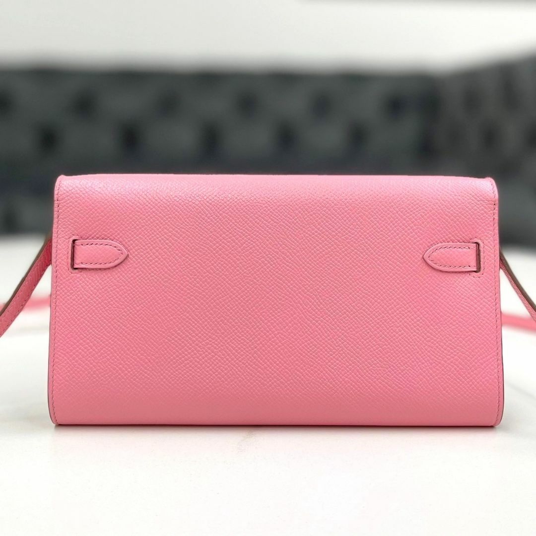 HERMES - 美品☆ エルメス ケリーウォレット トゥーゴー ローズ HERMES - 美品☆ エルメス ケリーウォレット トゥーゴー ローズ