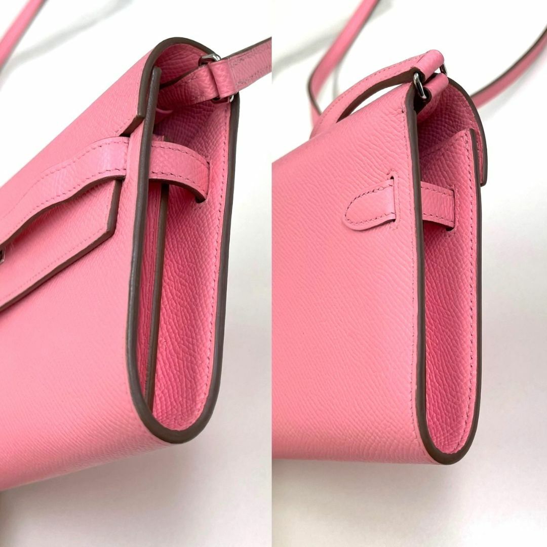 HERMES - 美品☆ エルメス ケリーウォレット トゥーゴー ローズ HERMES - 美品☆ エルメス ケリーウォレット トゥーゴー ローズ