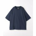 【NAVY】サクラプロジェクト フォーム クルーネックカットソー<A DAY I