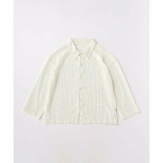 アデイインザライフ(a day in the life)の【OFF WHITE】レース 9SL シャツ <A DAY IN THE LIFE>(シャツ/ブラウス(長袖/七分))