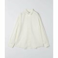 【WHITE】リネンライク フォーム レギュラーカラーシャツ<A DAY IN 