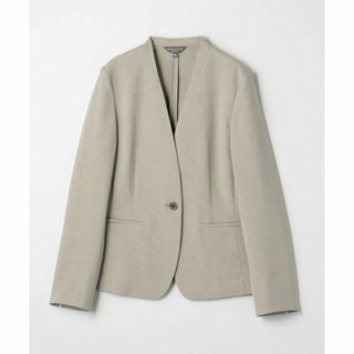 アデイインザライフ(a day in the life)の【BEIGE】リネンライクドビー Vネック ジャケット -セットアップ対応--ハンドウォッシャブル-<A DAY IN THE LIFE>(その他)