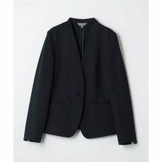 アデイインザライフ(a day in the life)の【NAVY】リネンライクドビー Vネック ジャケット -セットアップ対応--ハンドウォッシャブル-<A DAY IN THE LIFE>(その他)