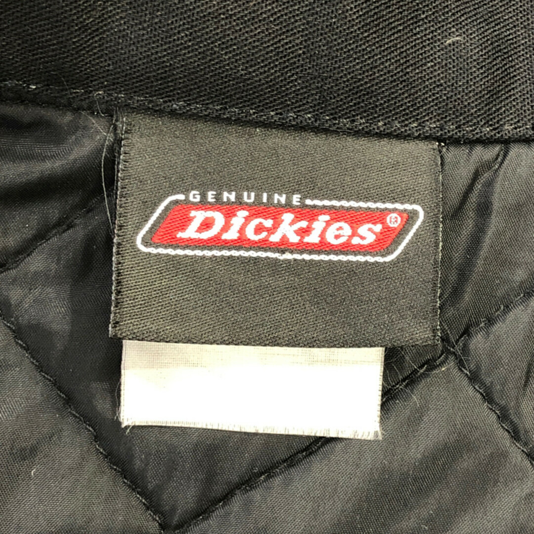 Dickies(ディッキーズ)のDickies ディッキーズ 2トーンカラー ワークジャケット ブラック (メンズ L相当) 中古 古着 Q2230 メンズのジャケット/アウター(その他)の商品写真