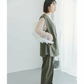 アーバンリサーチアイテムズ(URBAN RESEARCH ITEMS)の【KHK】ジレ*パンツセット(ロングワンピース/マキシワンピース)