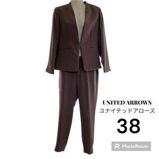 UNITED ARROWS - ユナイテッドアローズ セットアップ パンツスーツ ウォッシャブル 38 M