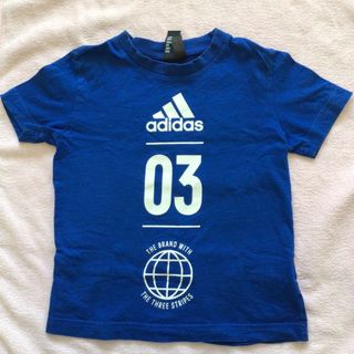 adidas - 男児adidas（アディダス）メッシュTシャツ　中古品