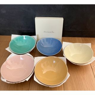 アフタヌーンティー(AfternoonTea)のアフタヌーンティー　別注　Ma couleur(マ・クルール) 食器　５枚セット(食器)