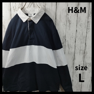エイチアンドエム(H&M)の【H&M】Rugby Shirt　D605(ポロシャツ)