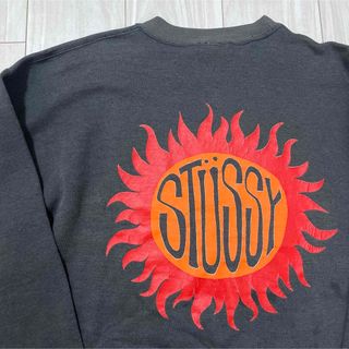 STUSSY - 超激レア 80s 初期 OLD STUSSY スウェット 黒タグ R無し 