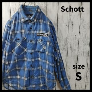 ショット(schott)の【Schott】Plaid Flannel Shirt　D704(シャツ)