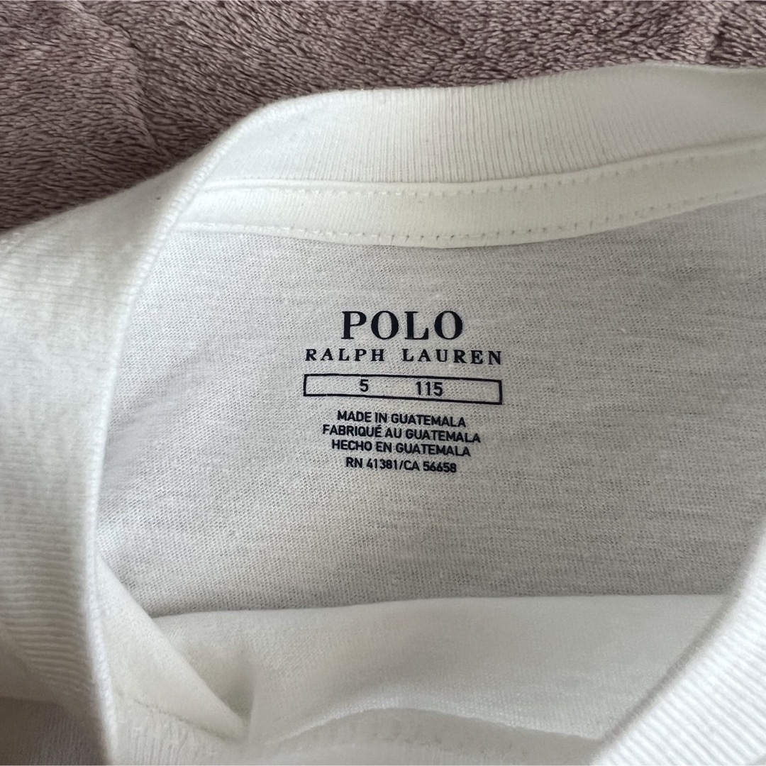 POLO RALPH LAUREN(ポロラルフローレン)のラルフローレン  半袖Tシャツ 5/115 キッズ/ベビー/マタニティのキッズ服男の子用(90cm~)(Tシャツ/カットソー)の商品写真