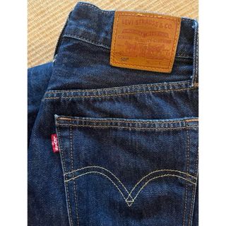 Levi's - 美品【リーバイス】濃紺デニム501  レディース　W27L30