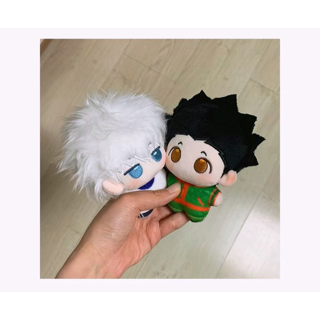 即納)HUNTER×HUNTER キルア ゴン キルゴン 10cm ぬいぐるみの 即納)HUNTER×HUNTER キルア ゴン キルゴン 10cm ぬいぐるみの