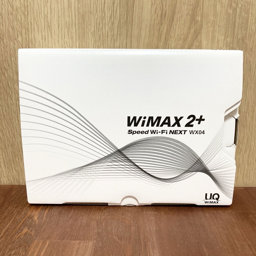 au(エーユー)のルーター本体 クレードル　UQ WiMAX　WX04 NAD34PUU　WiFi スマホ/家電/カメラのスマホ/家電/カメラ その他(その他)の商品写真