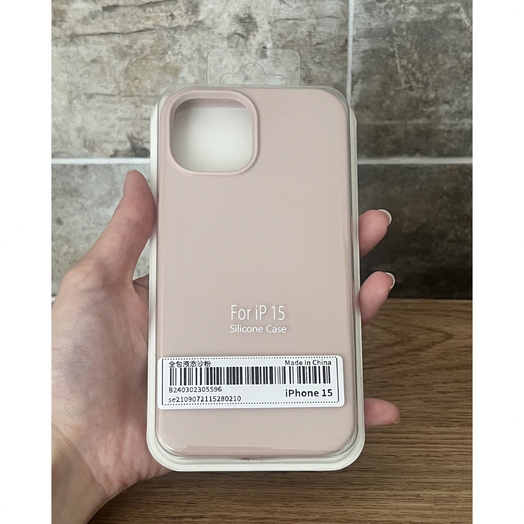 SHEIN(シーイン)のshein シーイン　iPhoneケース　iPhone15ケース　ピンク スマホ/家電/カメラのスマホアクセサリー(iPhoneケース)の商品写真